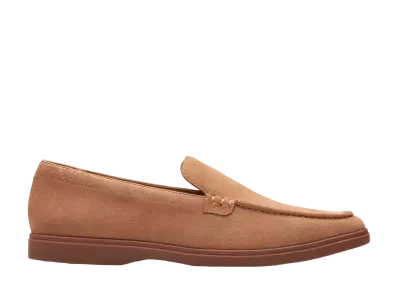 Clarks Torford Easy "Light Tan Suede"