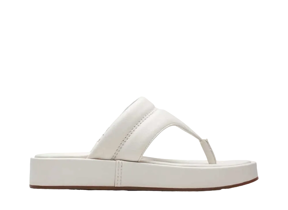 Clarks Women's Alda Walk "Off White Leather"