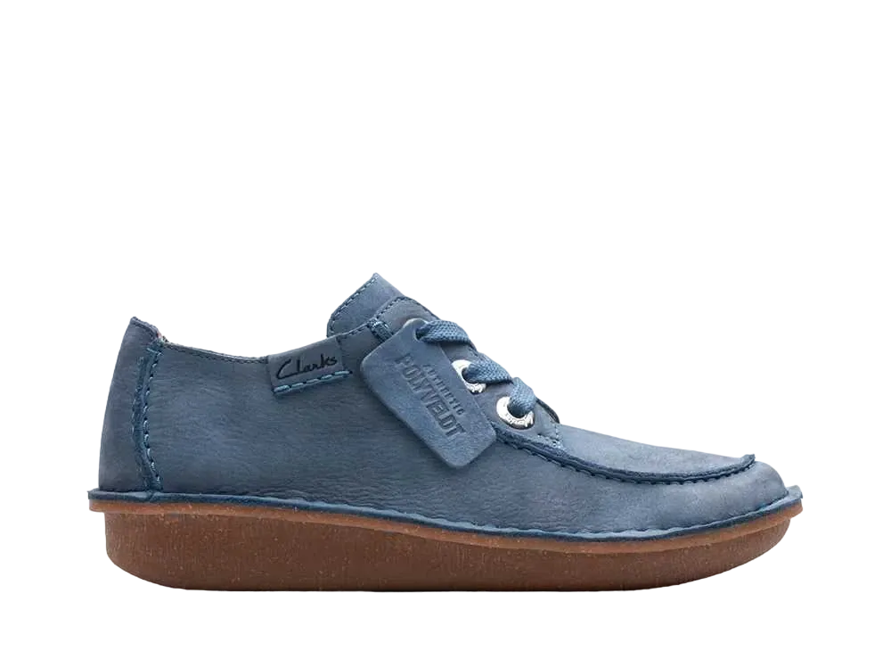 Clarks Women's Funny Dream "Blue Nubuck"
