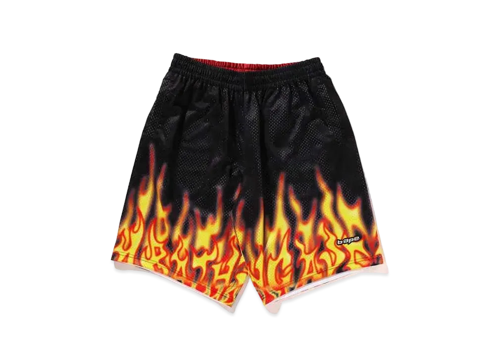A BATHING APE Bape Reversible Basketball Shorts "Black"