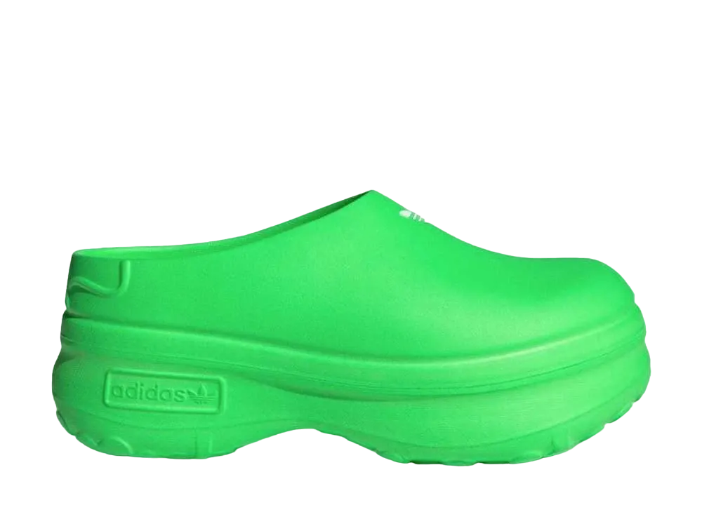 アディダス オリジナルス アディフォーム スタンスミス ミュール "ソーラーグリーン/フットウェアホワイト"