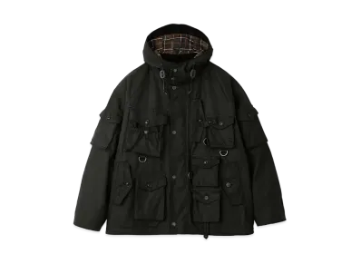 Barbour x Baracuta Clayton Wax Cotton Hood Blouson "Black"
