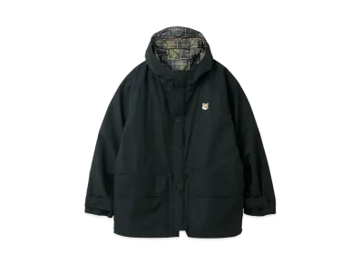 Barbour x Maison Kitsune Reversible Military Hood Blouson "Black"