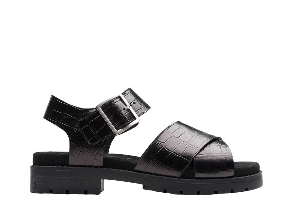 Clarks Women's Orinoco Cross "Black Interest"