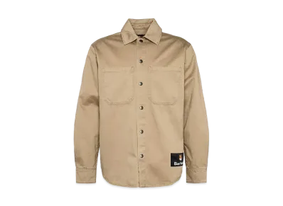 Barbour x Maison Kitsune Military Design Over Shirt "Brown"