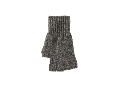 Barbour Men's Lambs Wool Fingerless Gloves "Olive"