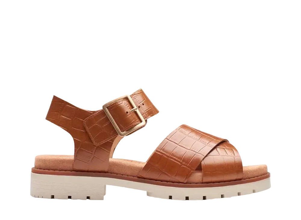 Clarks Women's Orinoco Cross "Tan Interest"