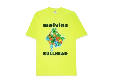 Supreme x Melvins Bullhead Tee "Fluorescent Yellow"
