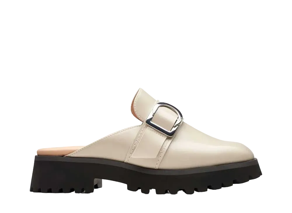 Clarks Women's Stayso Free "Ivory Leather"