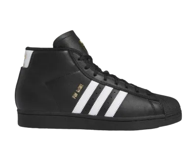 adidas Pro Model ADV "Core Black/Footwear White/Gold Metallic"