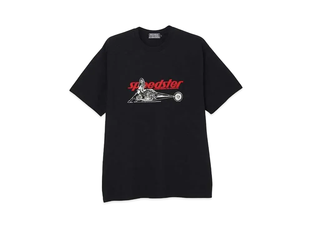 HYSTERIC GLAMOUR Speedster T-Shirt "Black"