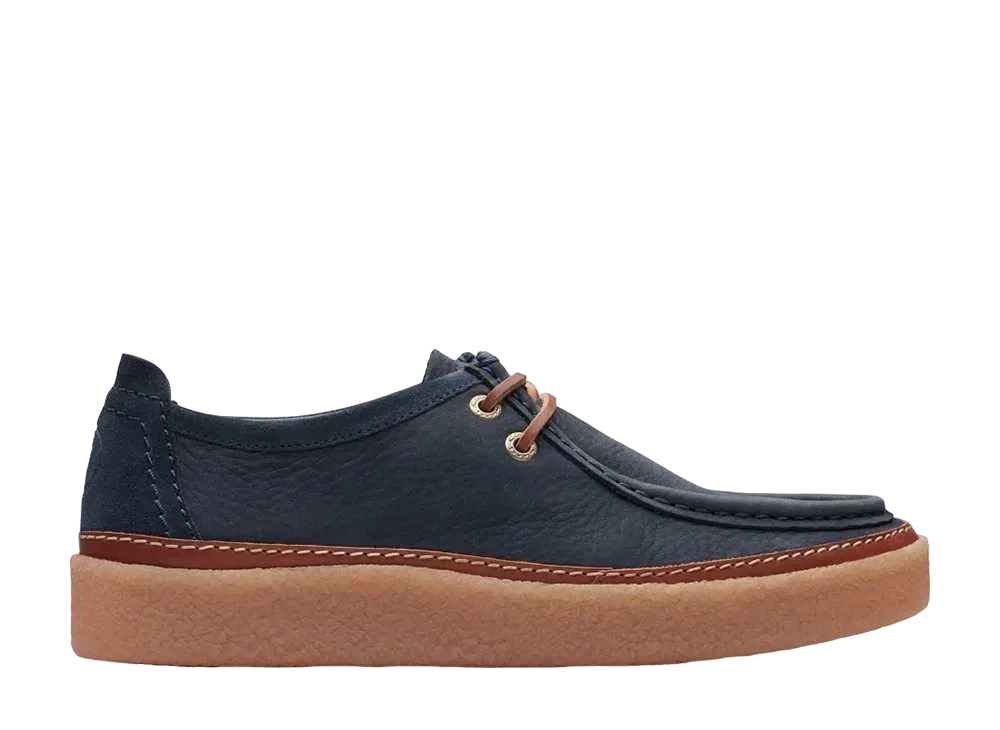Clarks Clarkwood Moc "Navy Suede"