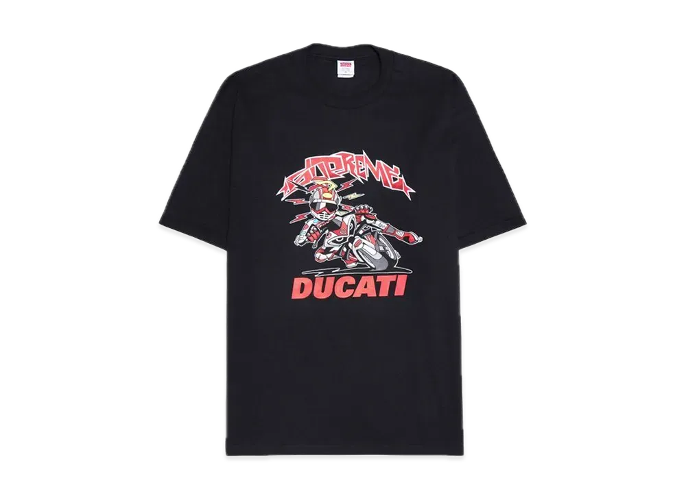 Supreme x Ducati Bike Tee "Black"