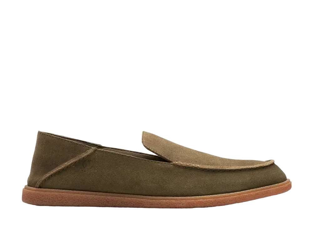 クラークス クラークベイステップ "オリーブスウェード"