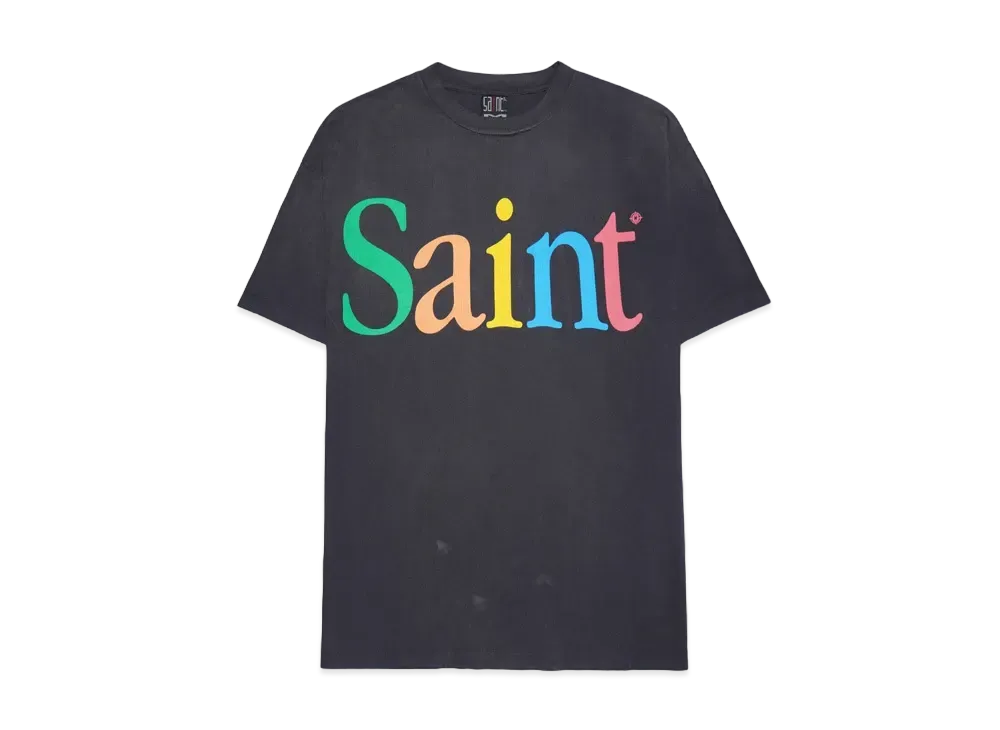 SAINT Mxxxxxx 24SS Coloful Saint SS Tee "Black"