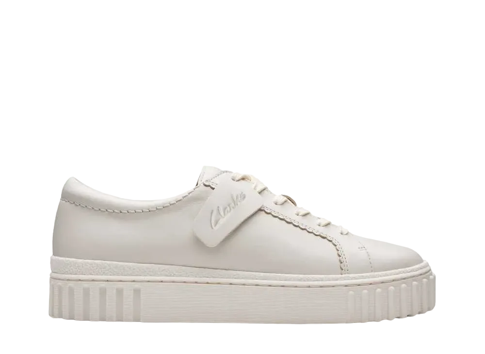 Clarks Women's Mayhill Walk "Off White Leather"