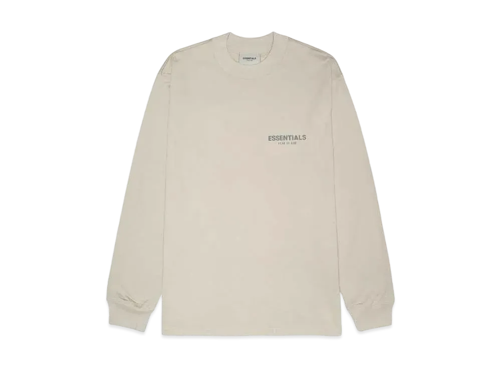 FEAR OF GOD ESSENTIALS LS TEE "string"