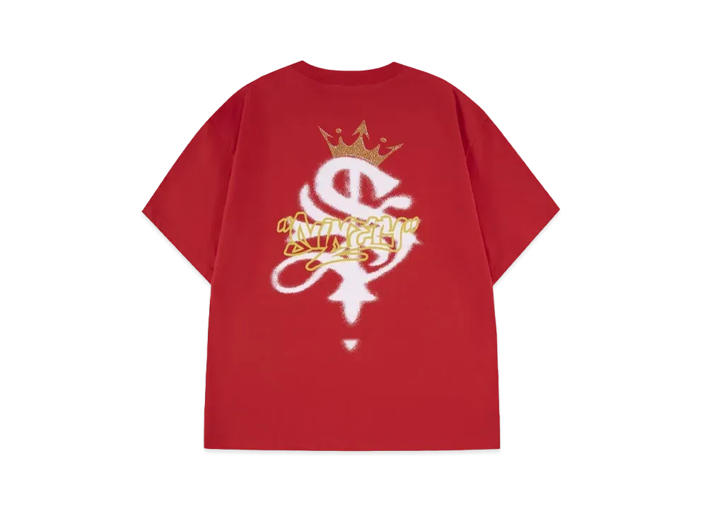 SUPPLIER x 9090 King Cross Logo Tee "RED"