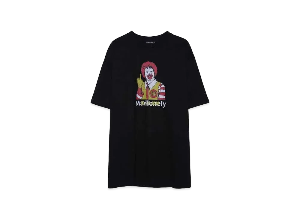 LONELY論理 MADLONELY TEE "BLACK"