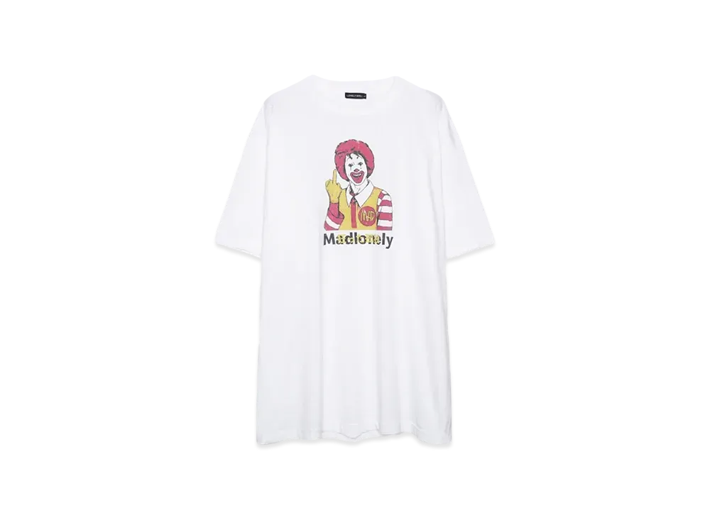 LONELY論理 MADLONELY TEE "WHITE"