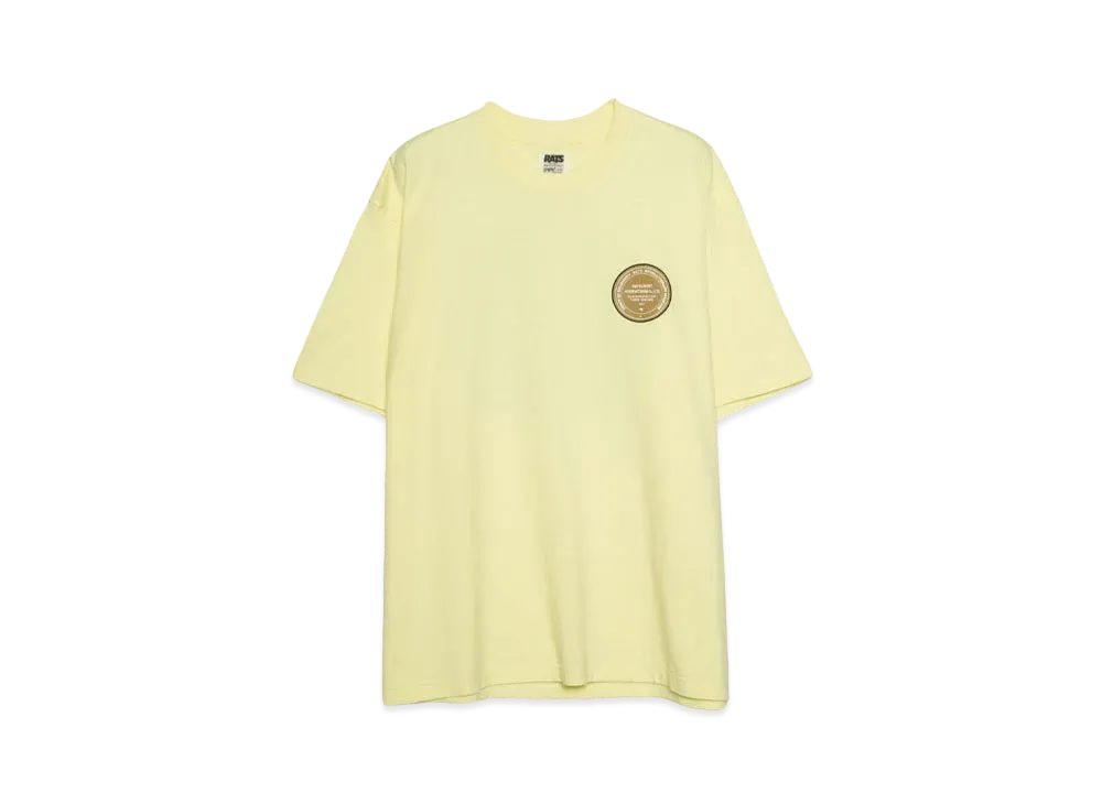 RATS CIRCLE MGM TEE "L . YELLOW"