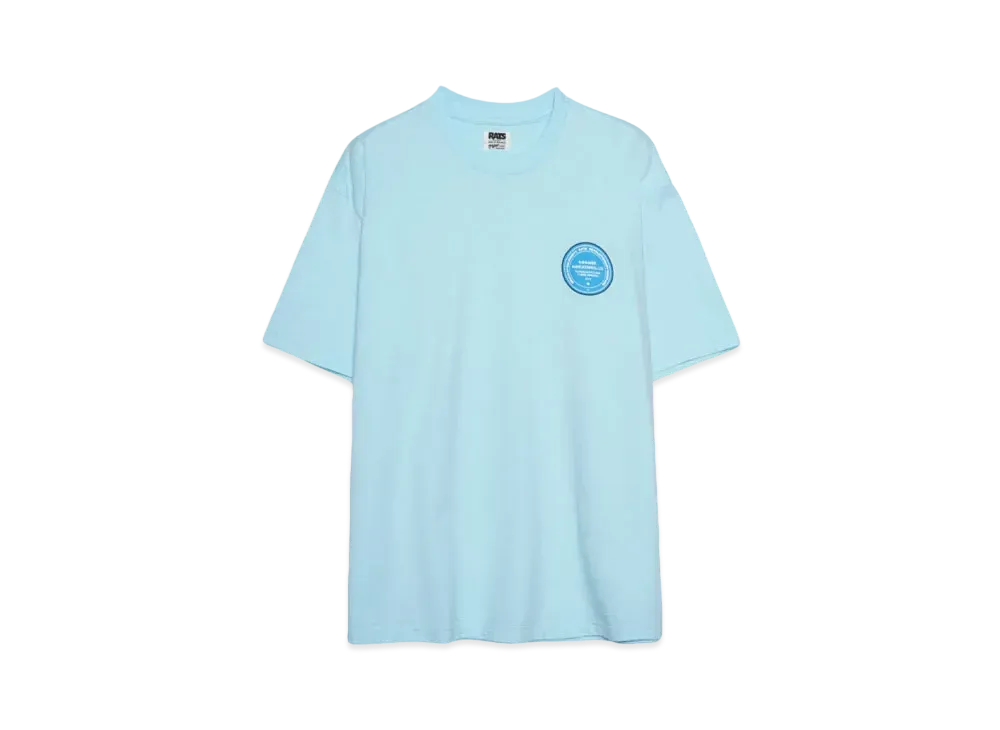 RATS CIRCLE MGM TEE "L . BLUE"