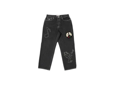 Stussy x Patta Big Ol' Jean "Black"