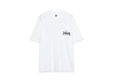 RATS SOLIDARITY POCKET TEE "WHITE"