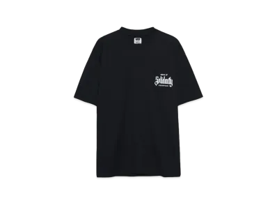 RATS SOLIDARITY POCKET TEE "BLACK"