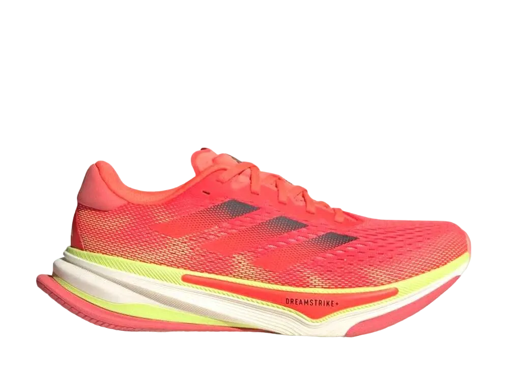 アディダス スーパーノヴァ プリマ "ソーラーレッド/カーボン/パルスライム"