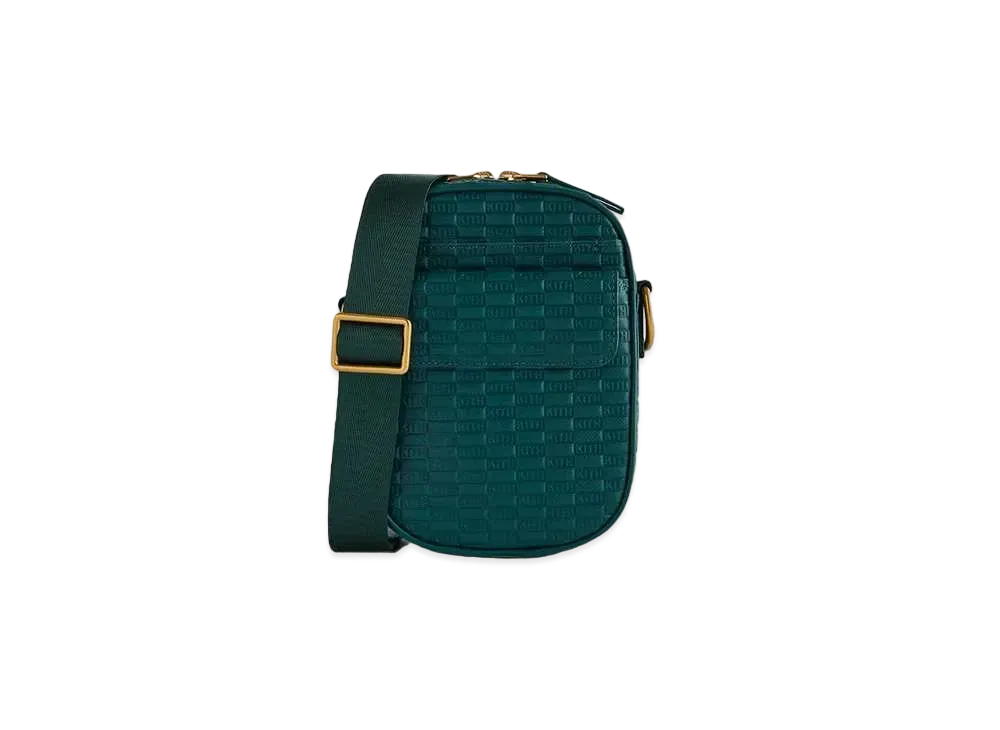 Kith Utility Crossbody Bag in Saffiano Leather "Chronicle"