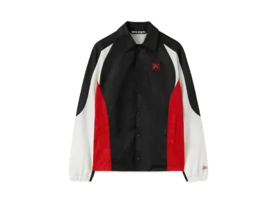 PALM ANGELS Bomber Jacket Money Gram HAAS F1 Team "Black Red"