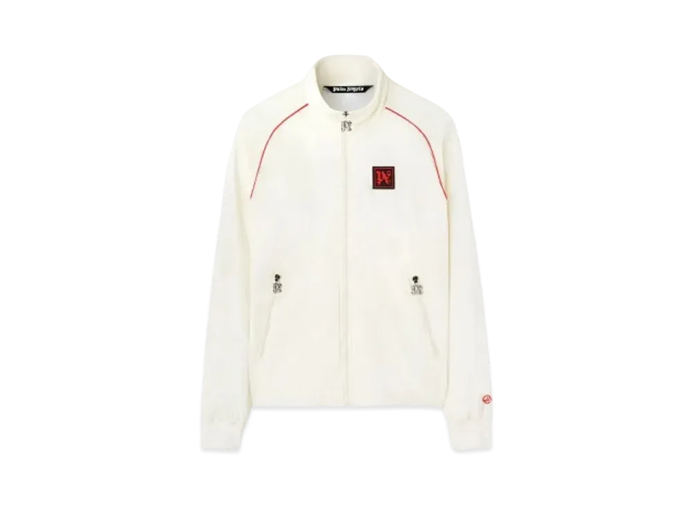 PALM ANGELS Coach Jacket Money Gram HAAS F1 Team "Off White"