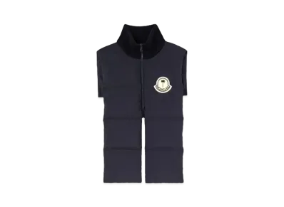 PALM ANGELS x MONCLER Genius Bib "Navy Blue"