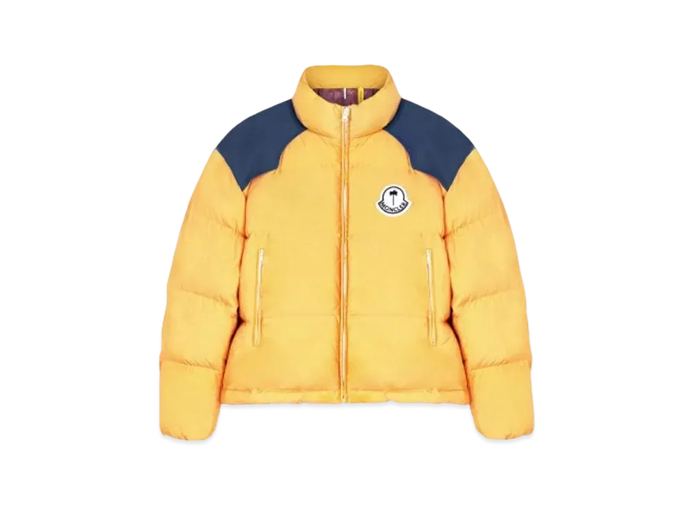 PALM ANGELS x MONCLER Genius Jacket "Yellow Blue"