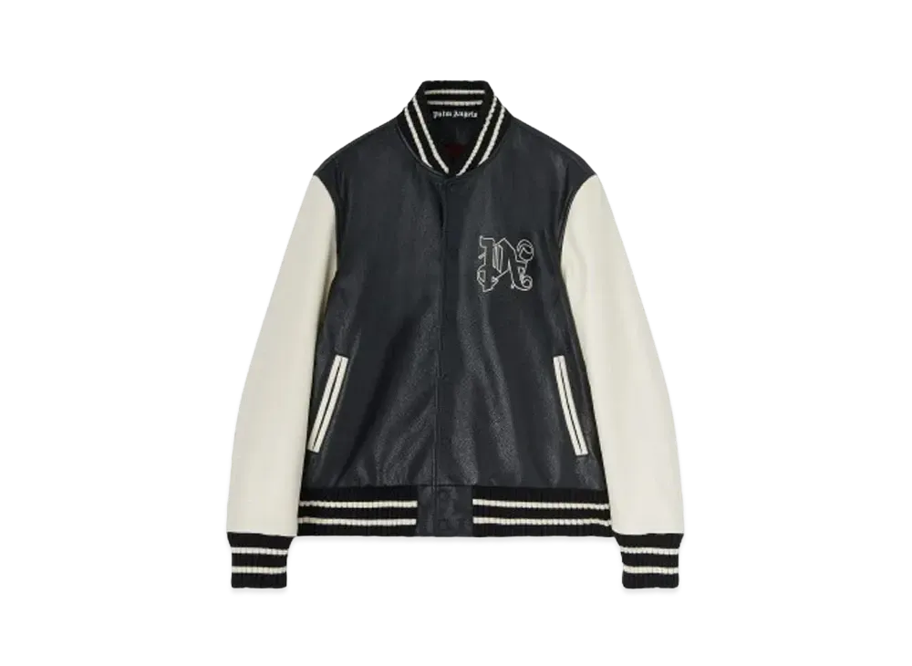 PALM ANGELS Monogram Classic Varsity "Black"