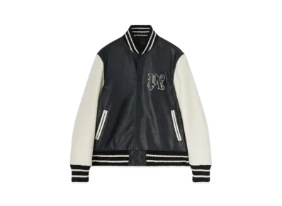 PALM ANGELS Monogram Classic Varsity "Black"
