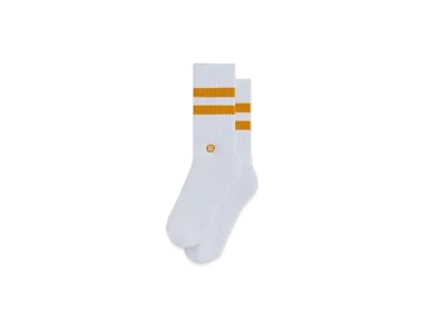 Kith Classics x Stance Crew Sock "White / Gold"