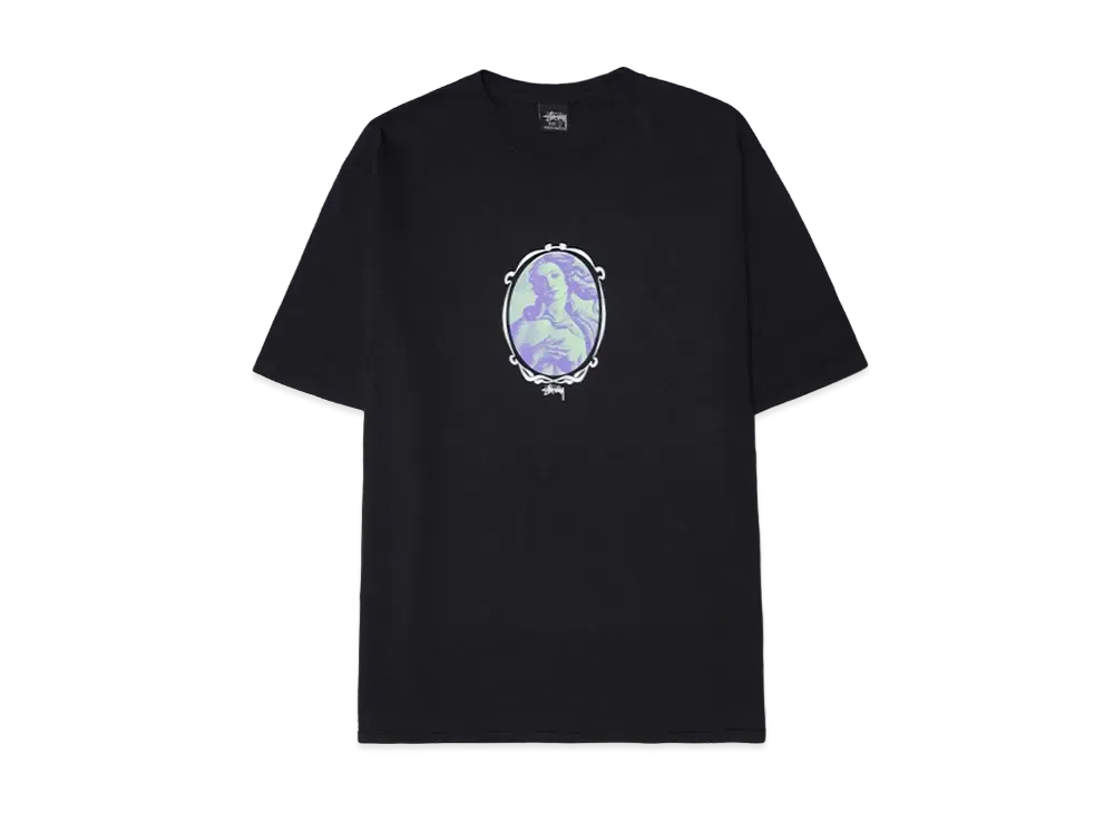Stussy Venus Oval Pig. Dyed Tee "Black"