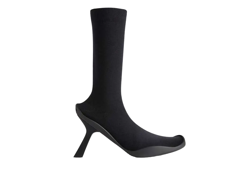 BALENCIAGA Women's Sock 90mm Bootie "Black"