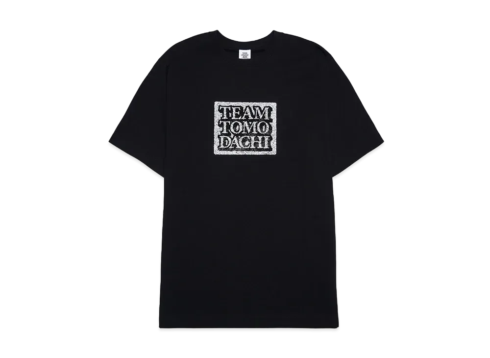 BlackEyePatch x Team Tomodachi Label Rhinestone Tee "Black" BEPSS24EI29