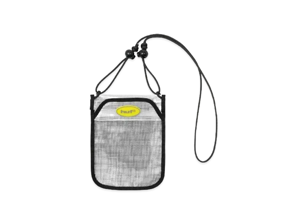 HUF Summer 24 Clear Mesh Pouch "Clear"