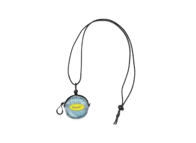 HUF Summer 24 Clear Mesh Coin Wallet "Navy"