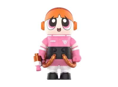 Pop Mart MEGA SPACE MOLLY 400%+100% THE POWERPUFF GIRLS-Blossom