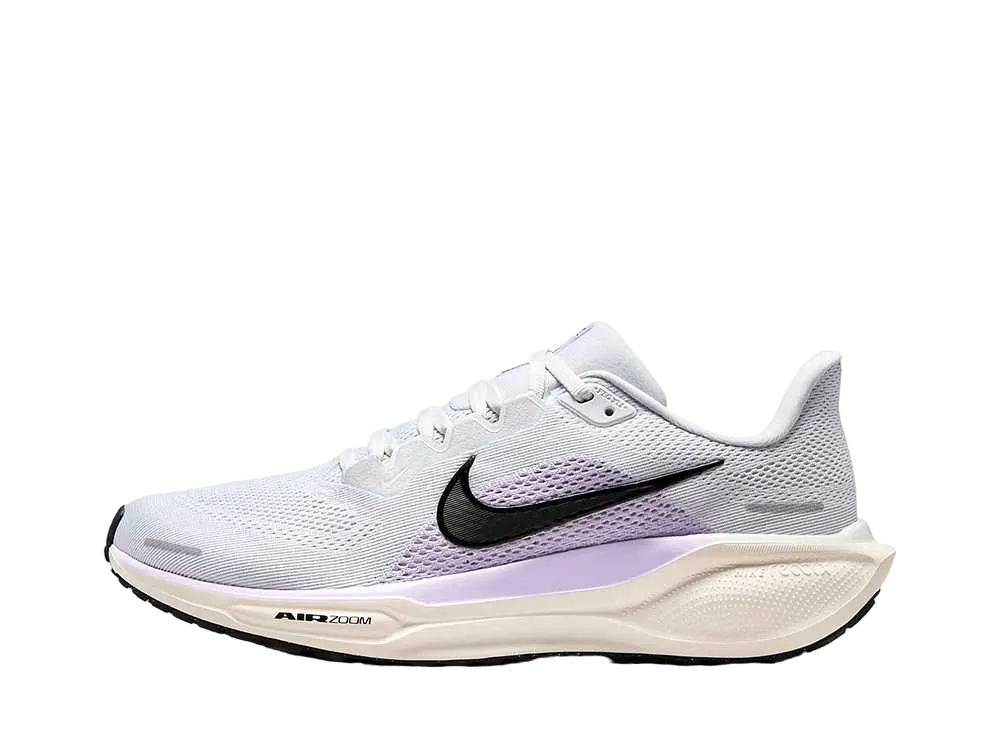 ナイキ ウィメンズ エアズームペガサス41 "ピュアプラチナム/ライラックブルーム/プラチナムティント/ブラック"