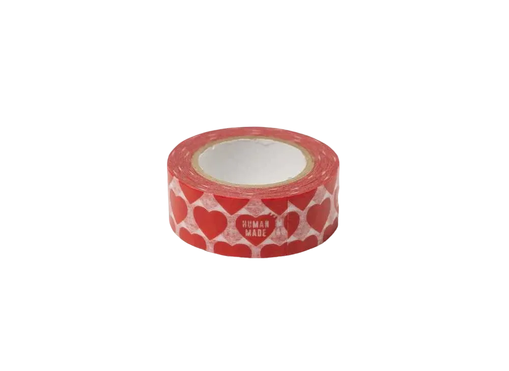 HUMAN MADE Heart Masking Tape "Red"