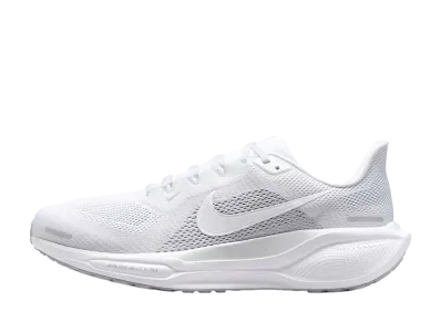 Nike Air Zoom Pegasus 41 "White/Pure Platinum/Metallic Silver" (Extra Wide)