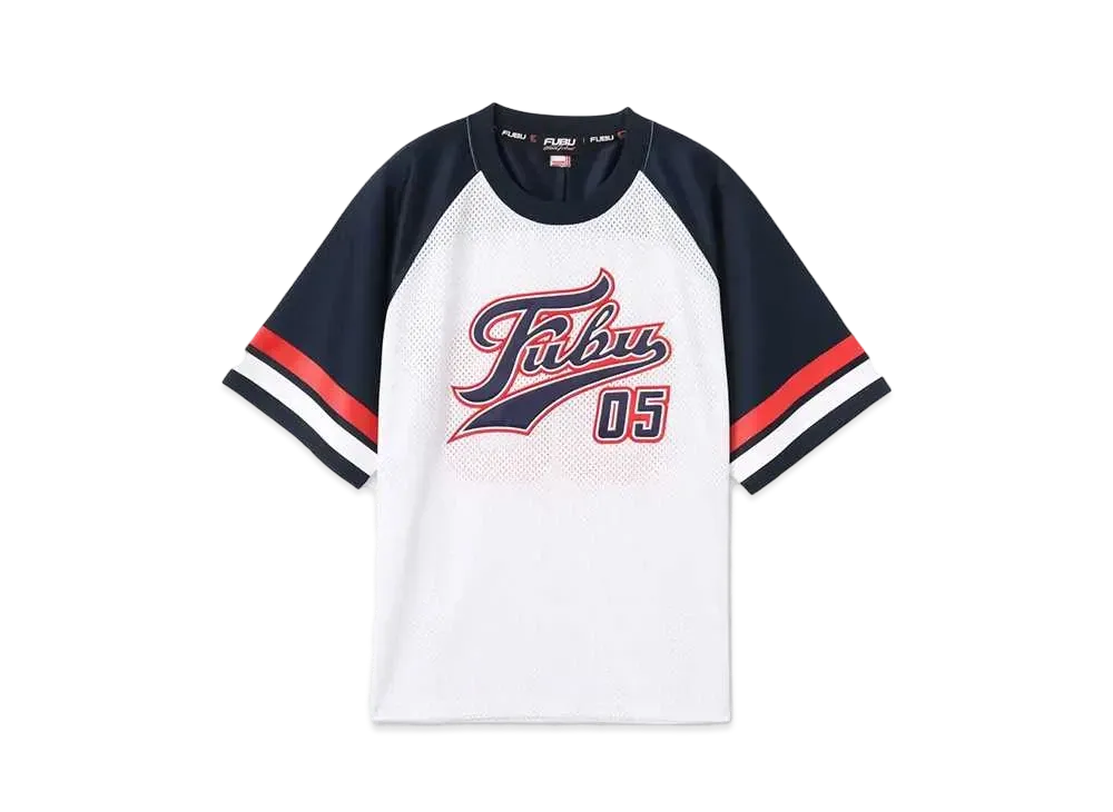 atmos pink x FUBU Mesh-T "White"