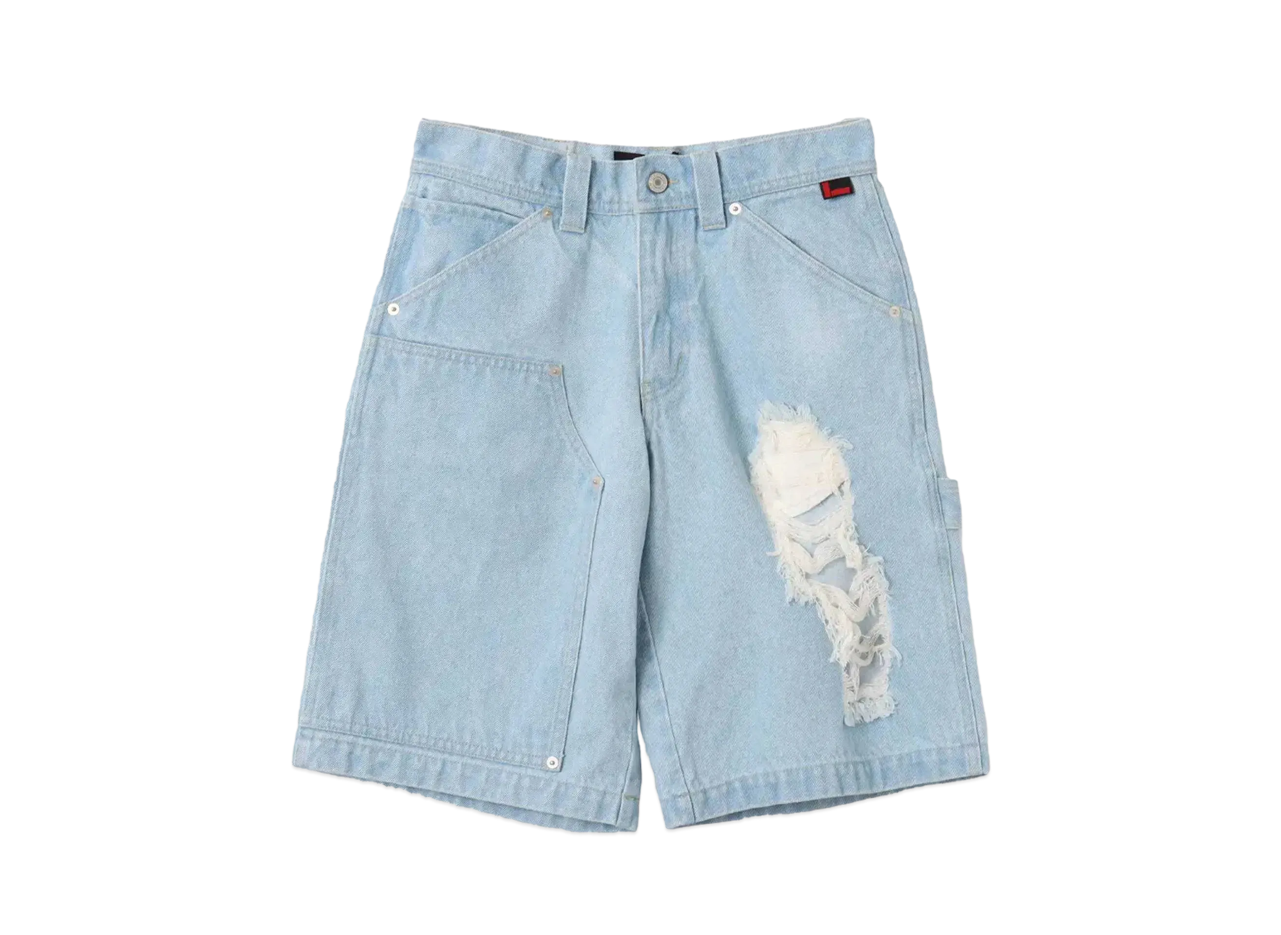 atmos pink x FUBU Denim Half Pants "Light Blue"