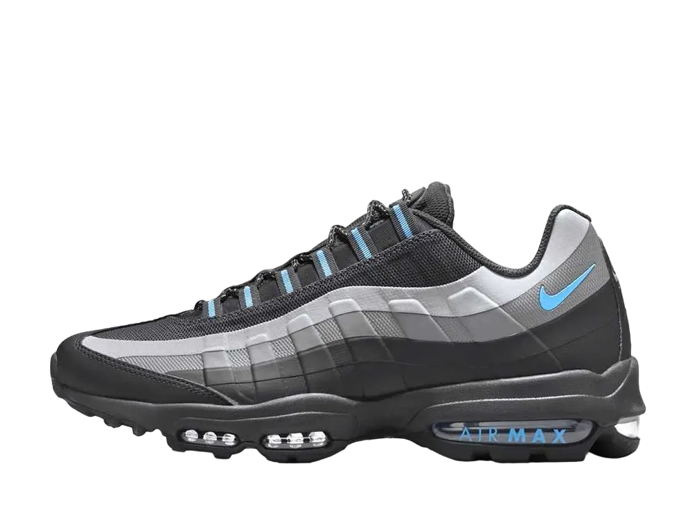 ナイキ エアマックス95 ウルトラ "ブラック/ニュートラルグレー/ユニバーシティブルー"